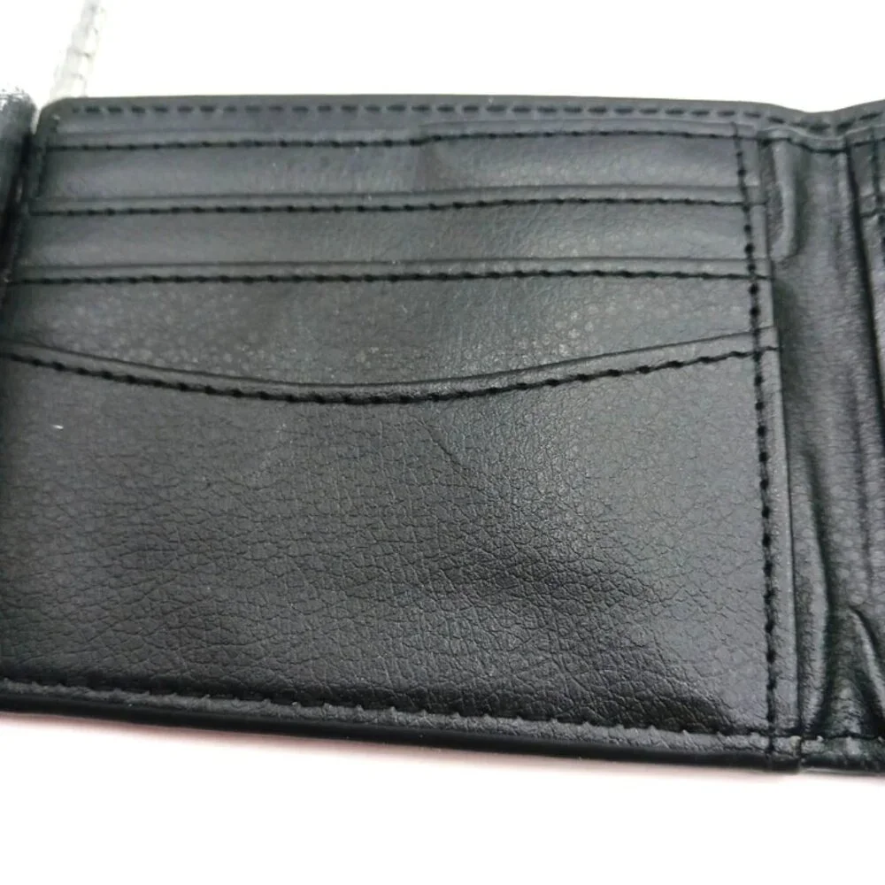 Men's Bi-fold DC Comics Vegan Leather Wallet Made In USA